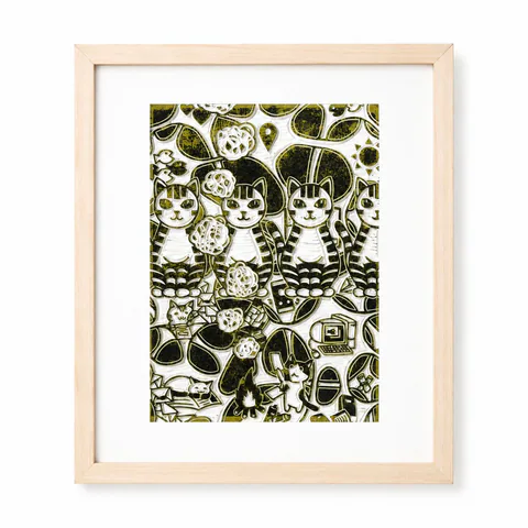 ニッポン消しゴム版画大賞 銀賞受賞作品